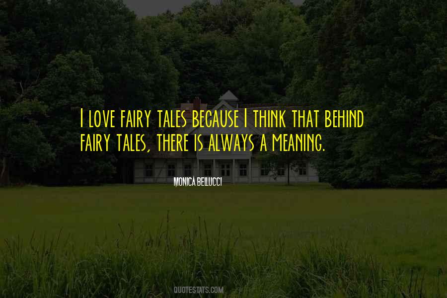 Love Fairy Tales Quotes #1117776