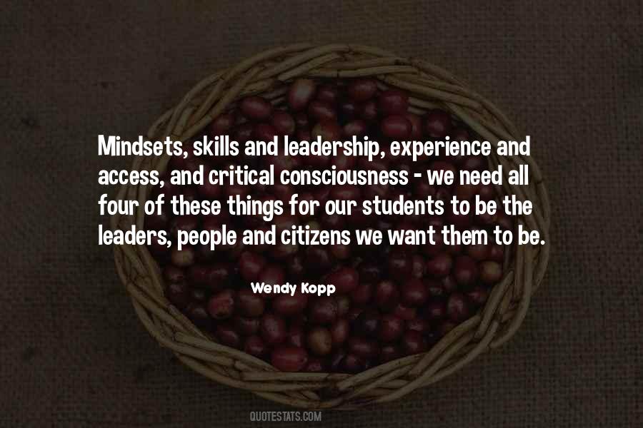 Quotes About Leadership Skills #852410