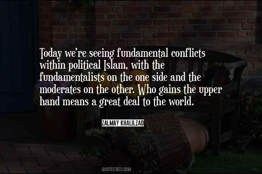 Quotes About Political Conflicts #754421