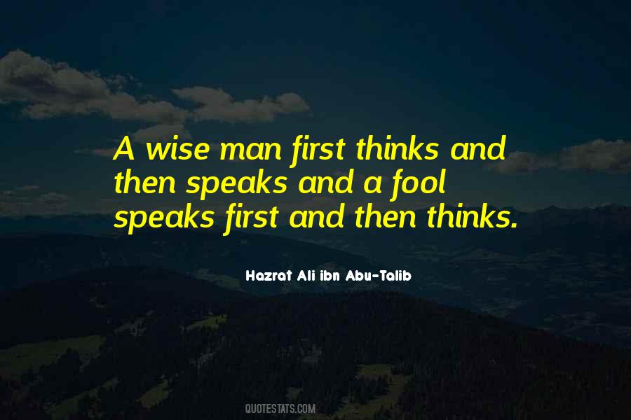 Quotes About Fool And Wise #661851