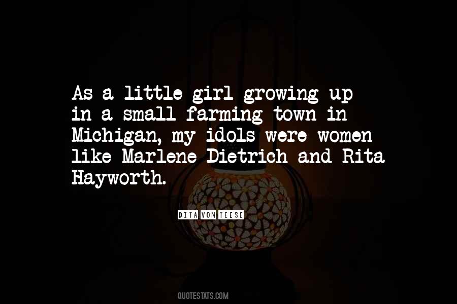 Quotes About Little Girl Growing Up #1546455