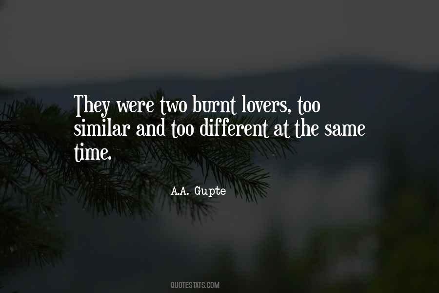 Quotes About Two Lovers #1170474