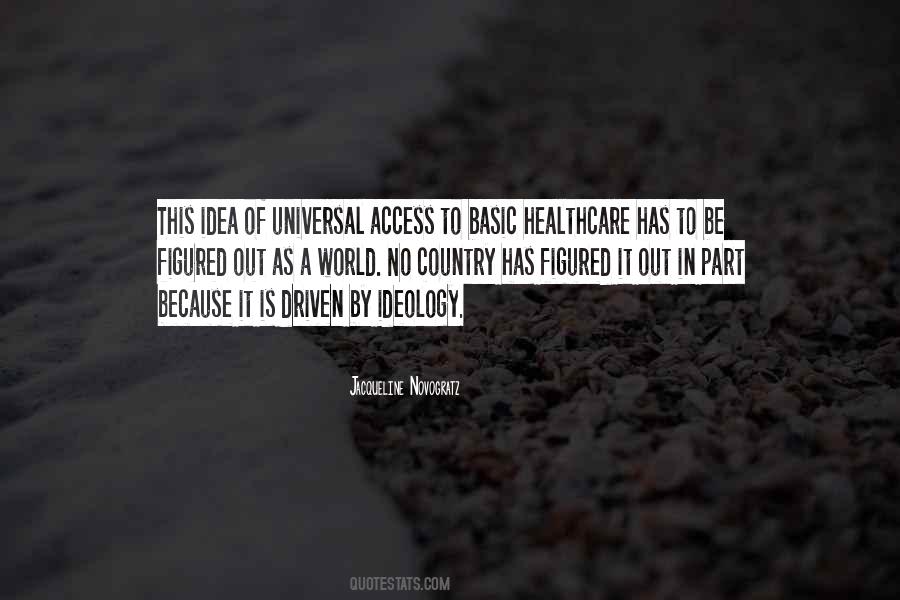 Quotes About Universal Healthcare #989039