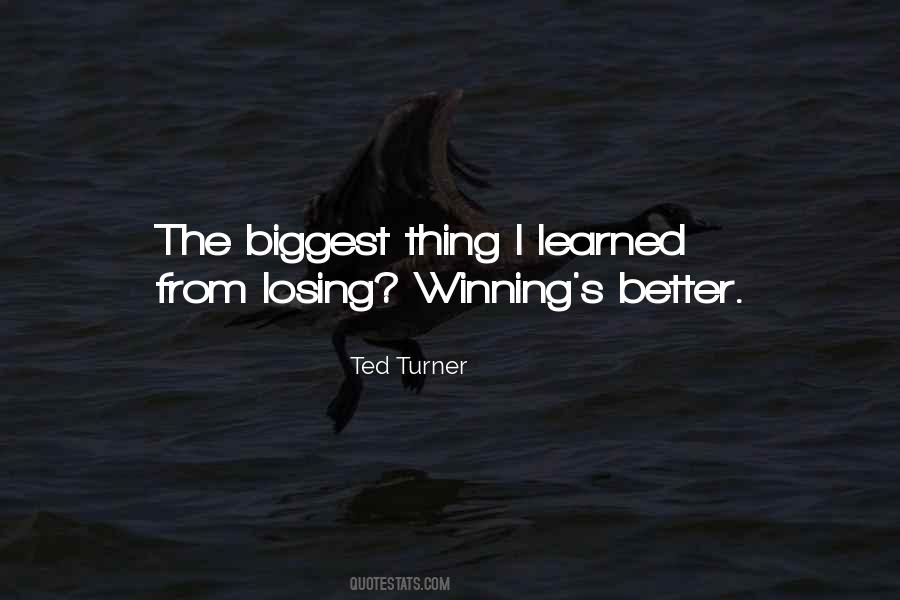 Quotes About Losing #1650381