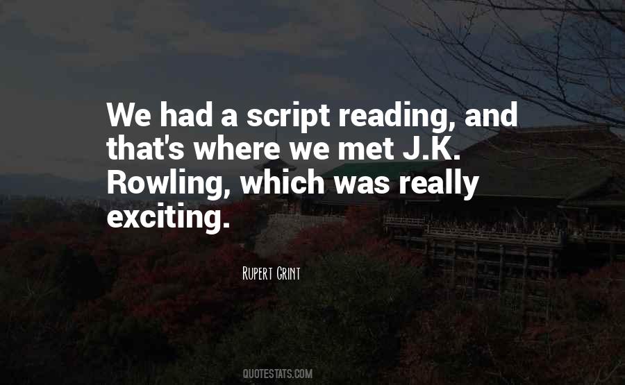 Quotes About Rowling #691785