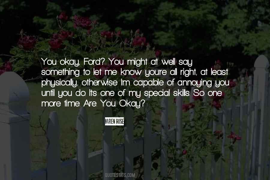 Quotes About One More Time #279773