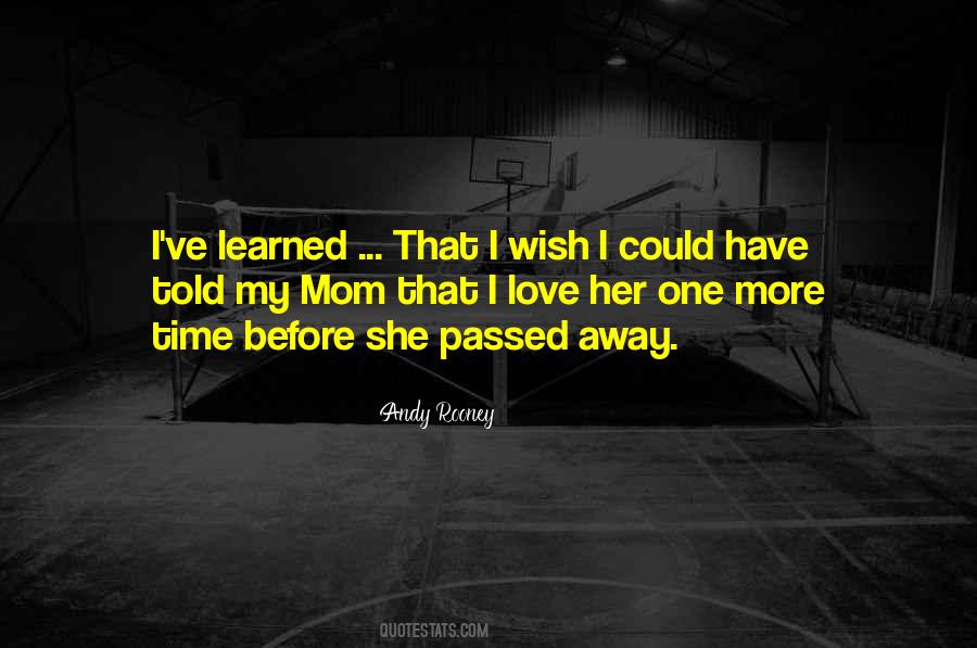 Quotes About One More Time #994324