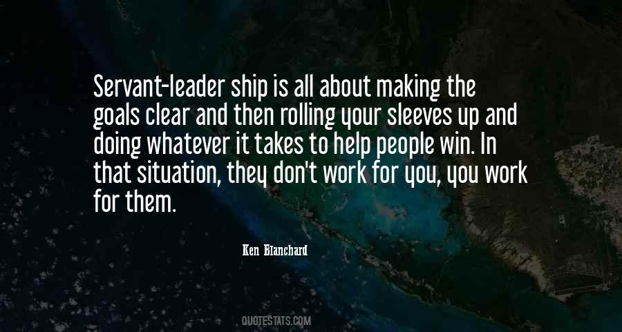 Leader At Work Quotes #475936