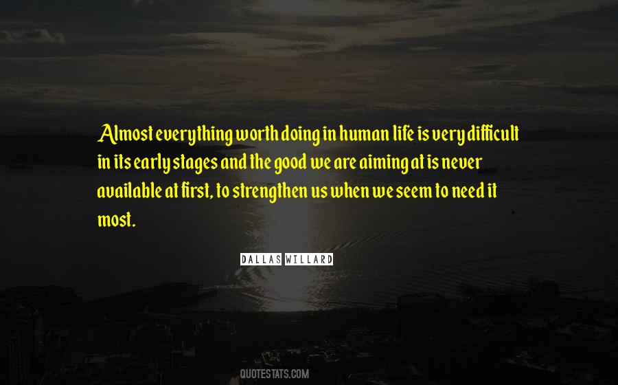 Quotes About The Worth Of Human Life #202099