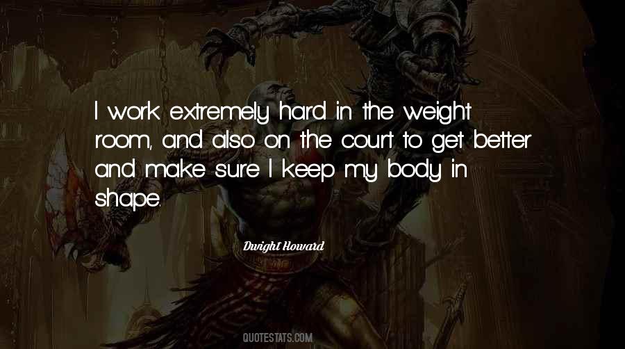 Quotes About Body Weight #651364