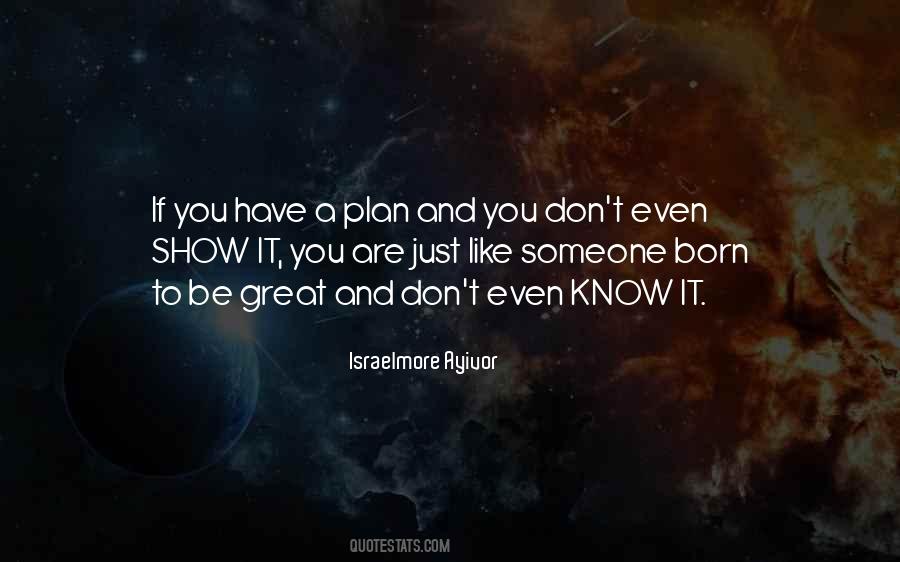 Plan Like Quotes #130151