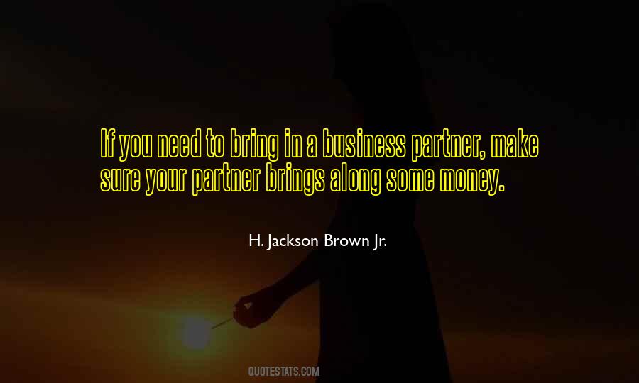 Quotes About Business Partners #161279