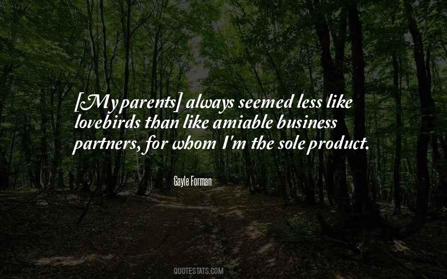 Quotes About Business Partners #1732142