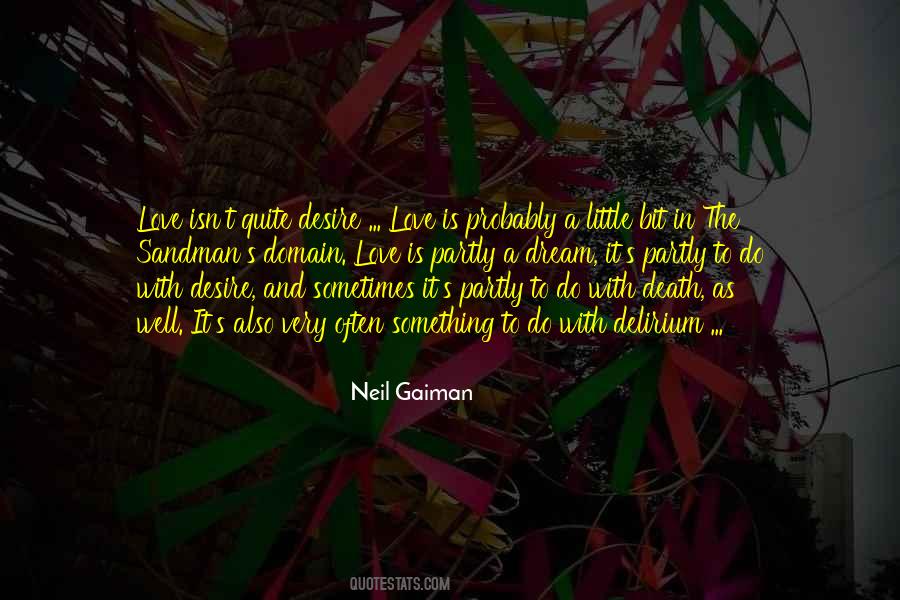 Quotes About Desire And Death #1009330