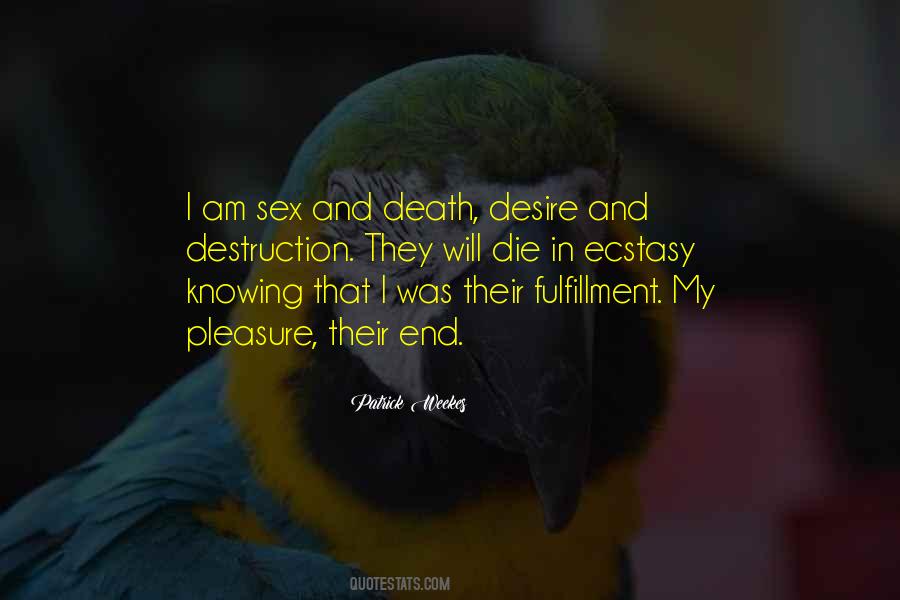 Quotes About Desire And Death #1469322