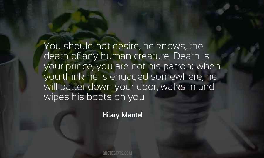 Quotes About Desire And Death #166935