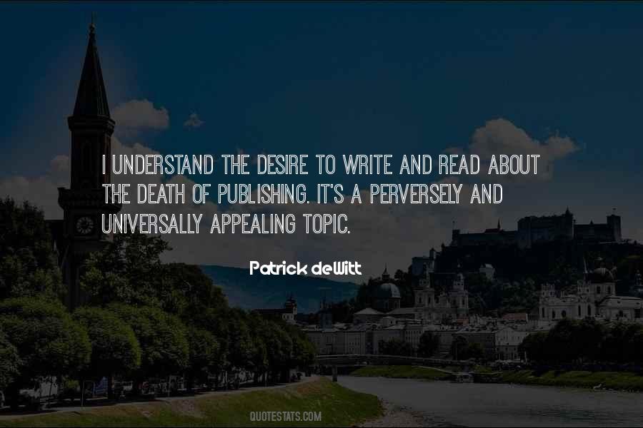 Quotes About Desire And Death #192009