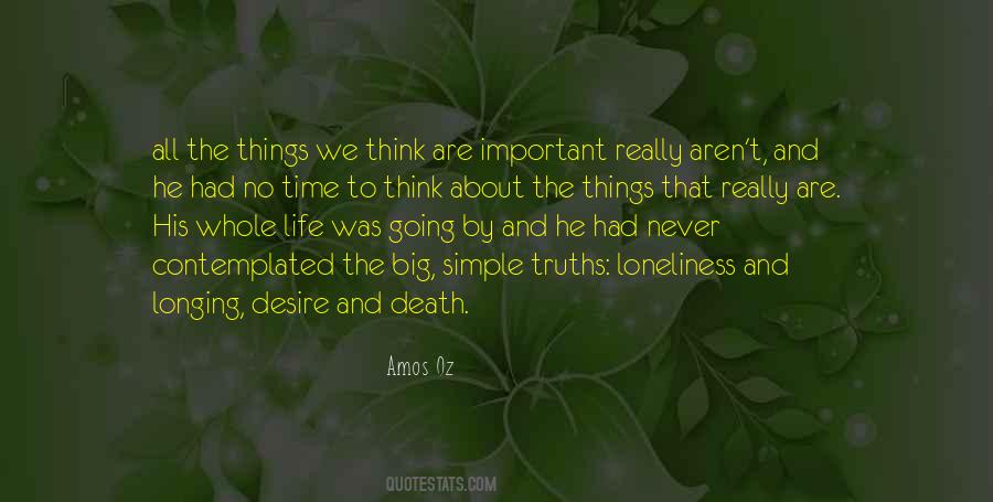 Quotes About Desire And Death #38632