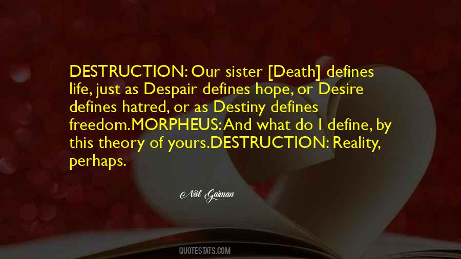 Quotes About Desire And Death #562554