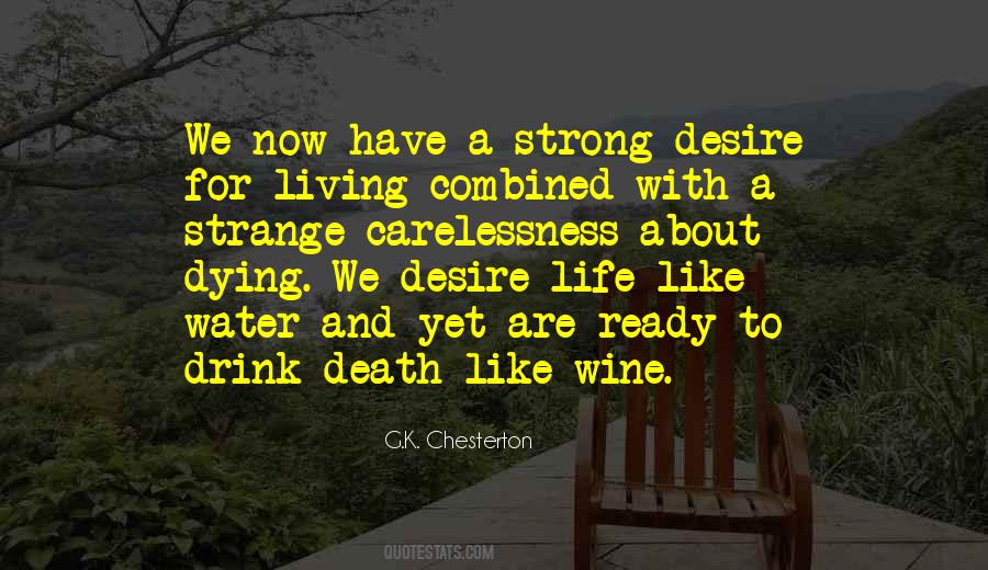 Quotes About Desire And Death #661744