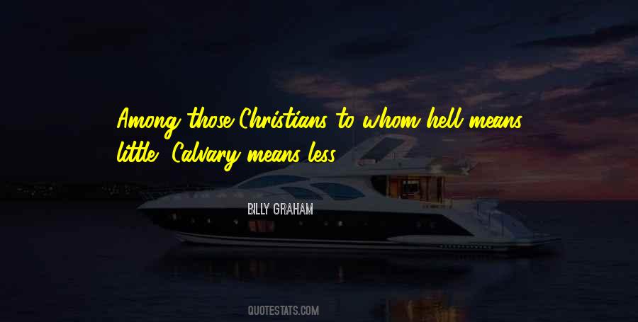 Quotes About Calvary #1251090