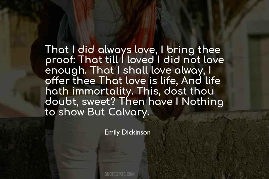 Quotes About Calvary #682747