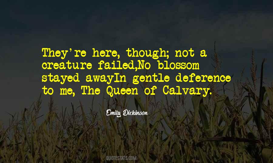 Quotes About Calvary #683596