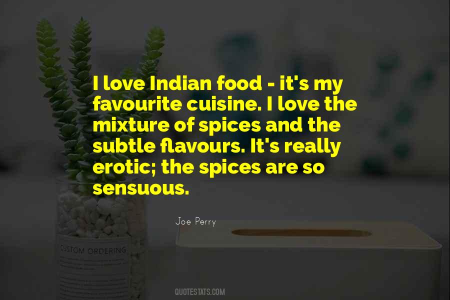 Quotes About Indian Food #1510893