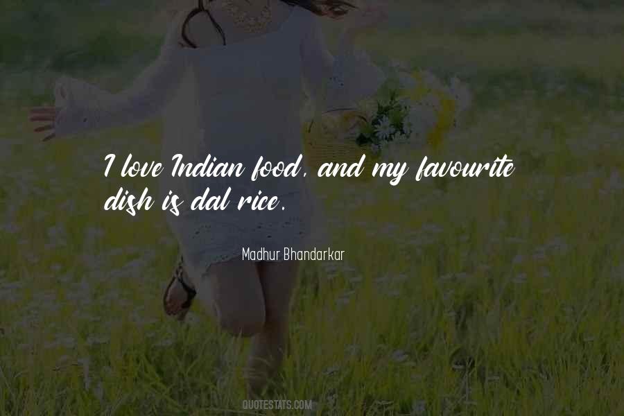 Quotes About Indian Food #509358