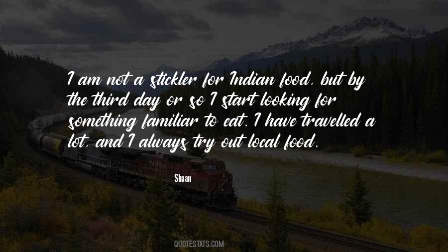 Quotes About Indian Food #621092