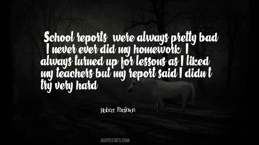Quotes About Less Homework #100013