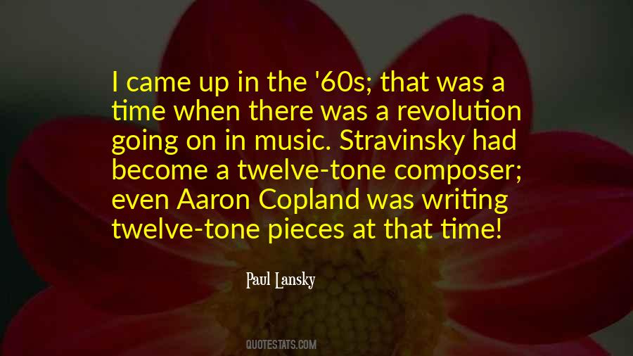 Quotes About Music In The 60s #1737564