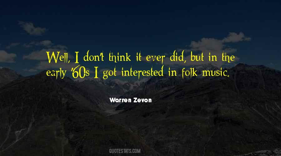 Quotes About Music In The 60s #777316
