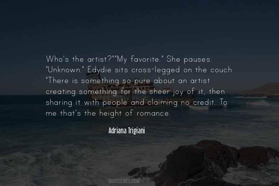 Favorite Artist Quotes #464278