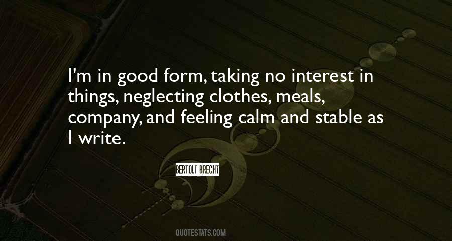Quotes About Feeling Good In Clothes #1363610