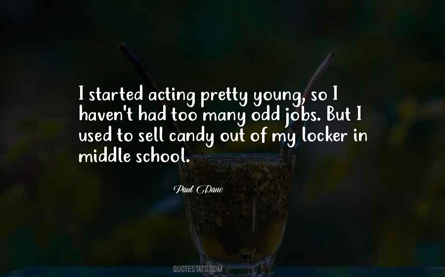 Quotes About Acting Young #1004781