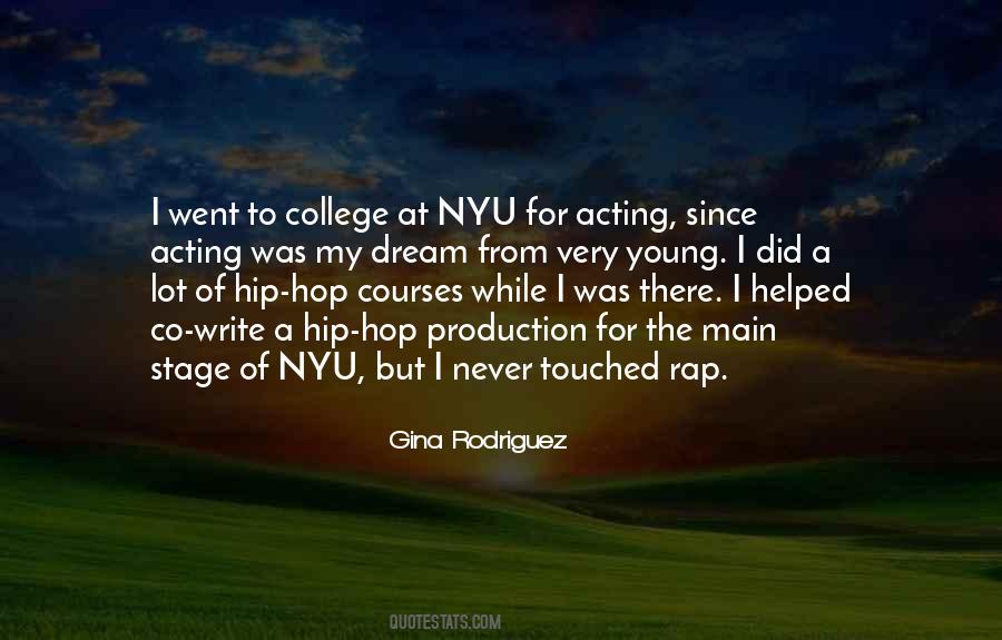 Quotes About Acting Young #1096855