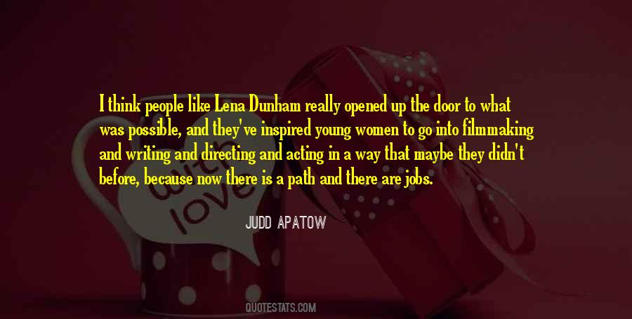 Quotes About Acting Young #1392946