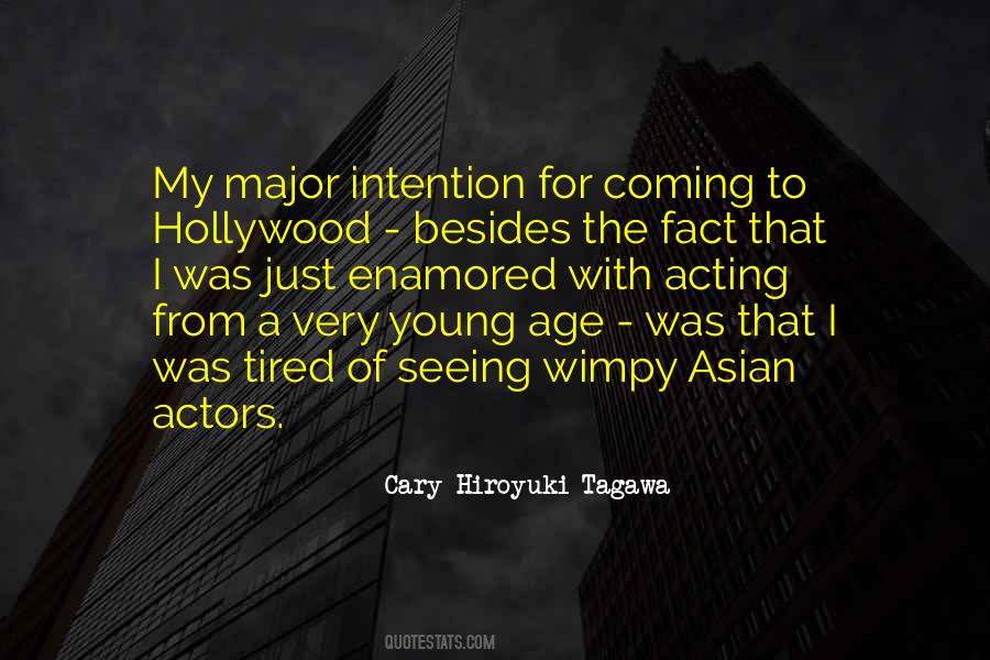 Quotes About Acting Young #1609792