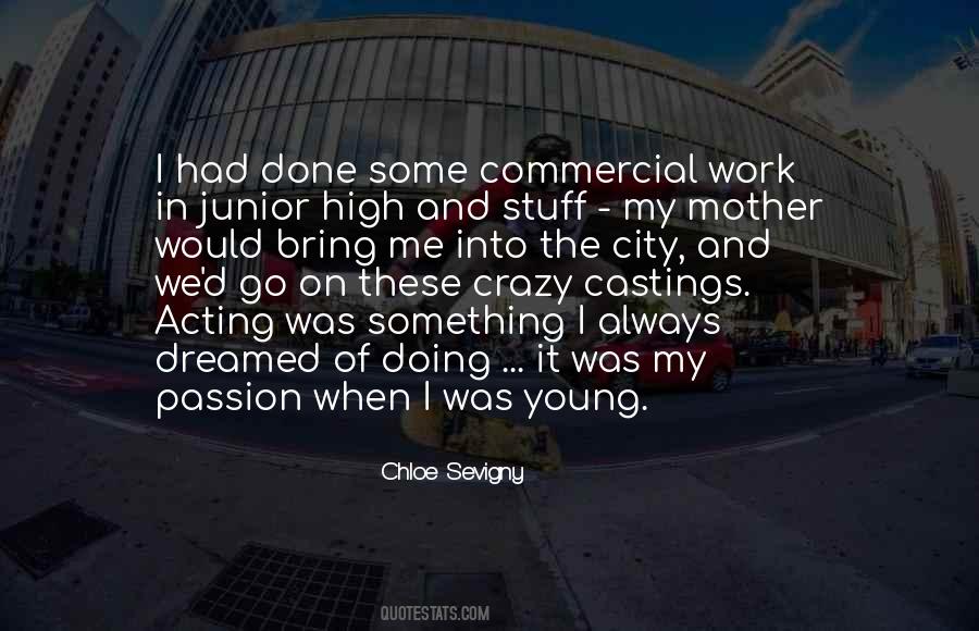 Quotes About Acting Young #1723955