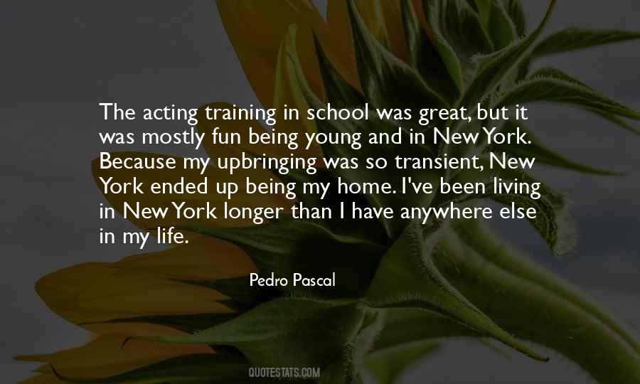 Quotes About Acting Young #176799