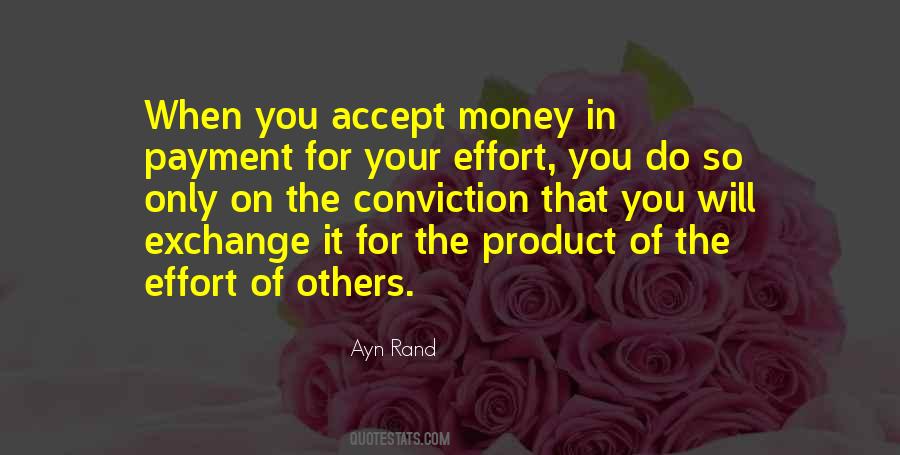 Quotes About Money Exchange #1106768