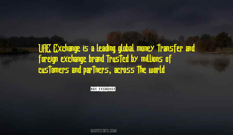 Quotes About Money Exchange #53490
