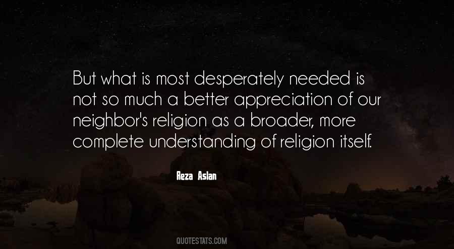 Quotes About Understanding Religion #1804980