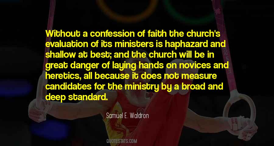 Quotes About Ministry #1048450