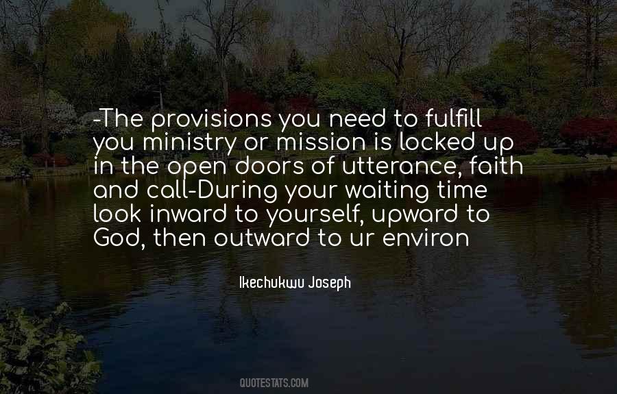 Quotes About Ministry #1056585