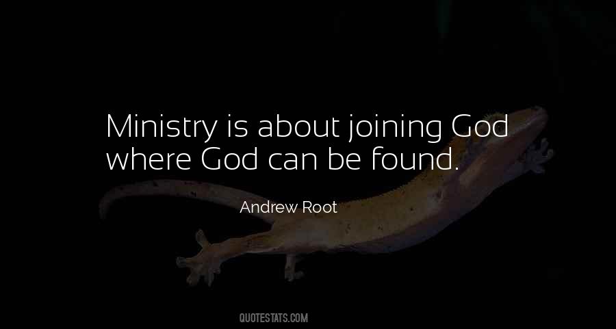Quotes About Ministry #1203847