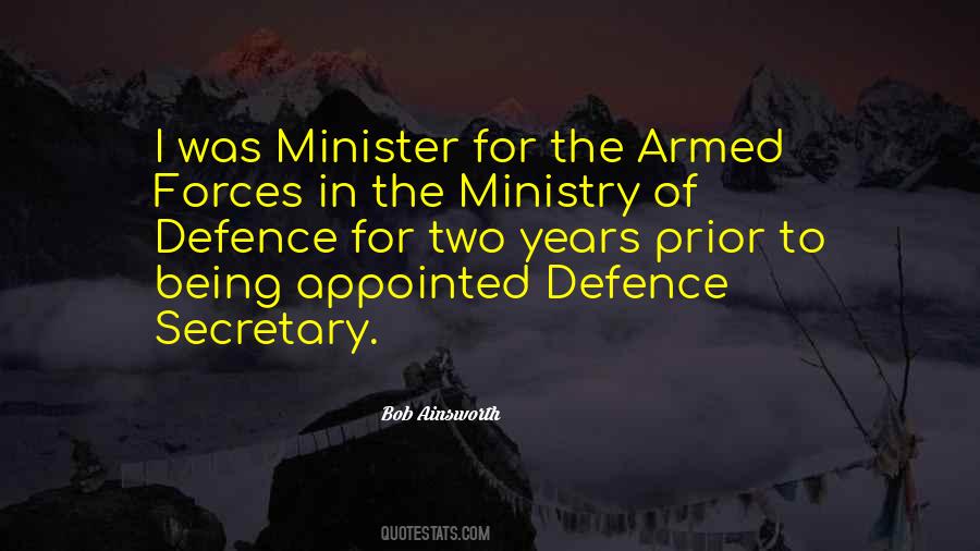 Quotes About Ministry #1219520