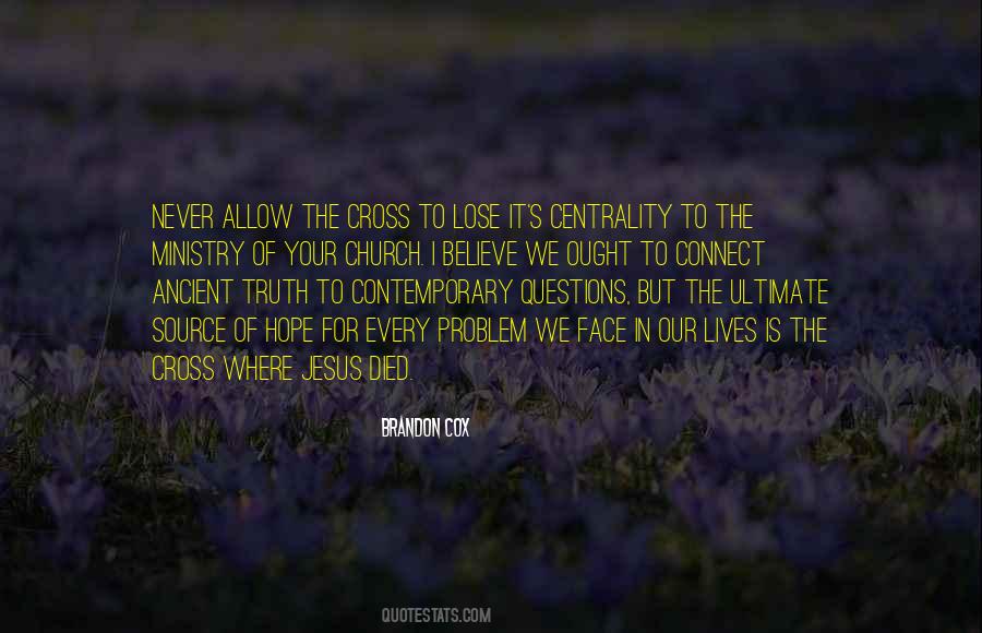 Quotes About Ministry #1230434