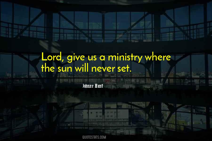 Quotes About Ministry #1246092